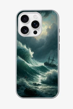 Купить чехол для iPhone 16 Pro с принтом "Storm"