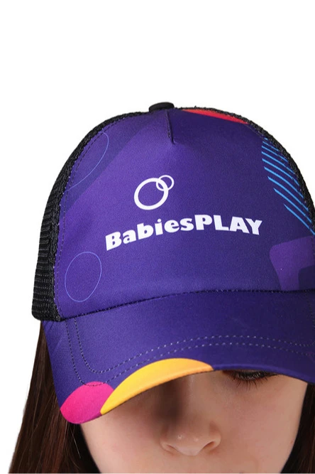 Бейсболка Вестерн облегченная с печатью на всей поверхности (полиэстер) "BabiesPlay"#3