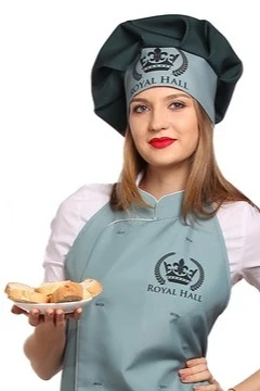 Купить колпак Ваниль поварской взрослый Купить колпак Ваниль поварской взрослый