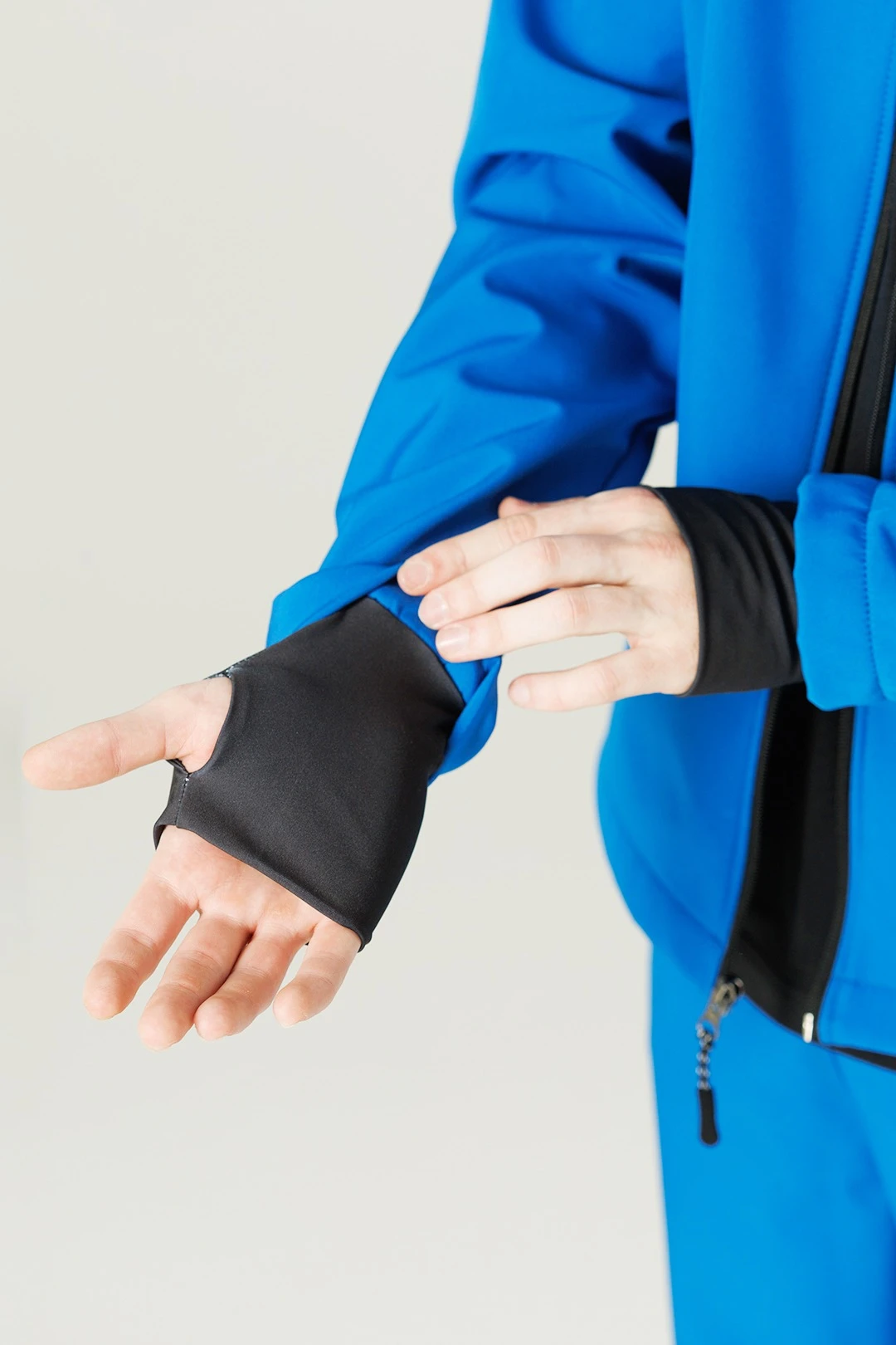 Ветровка Форест из софтшелла унисекс, однотонная#1