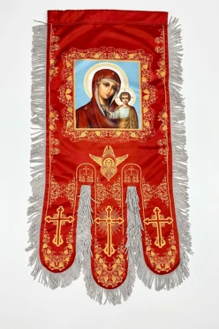 Купить хоругвь печатную 50х110 см "Our Lady of Kazan"
