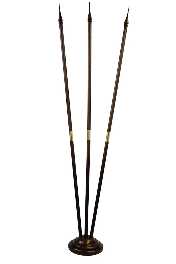 Арендовать подставку деревянную с основанием Блин (бук темный) 3 штока 2,5 м