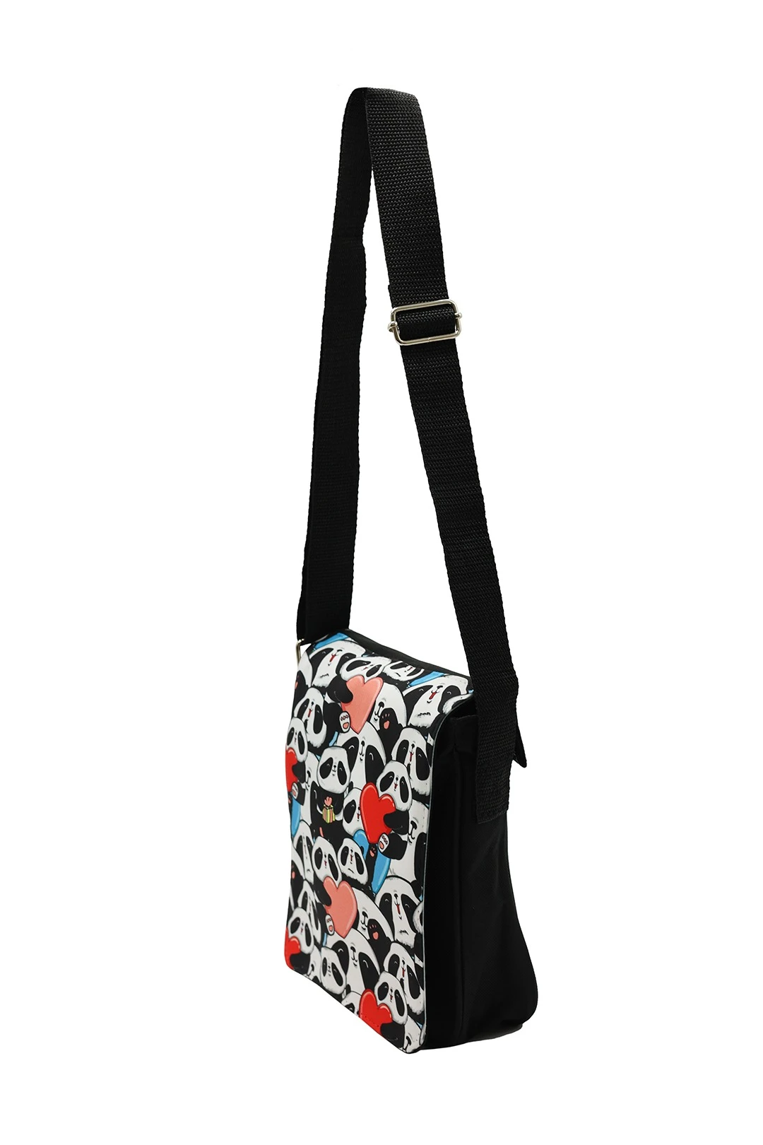 Сумка на плечо Дерри, с клапаном под печать "Panda world"#5