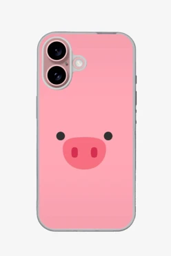 Купить чехол  для iPhone 16 с принтом "Pig"