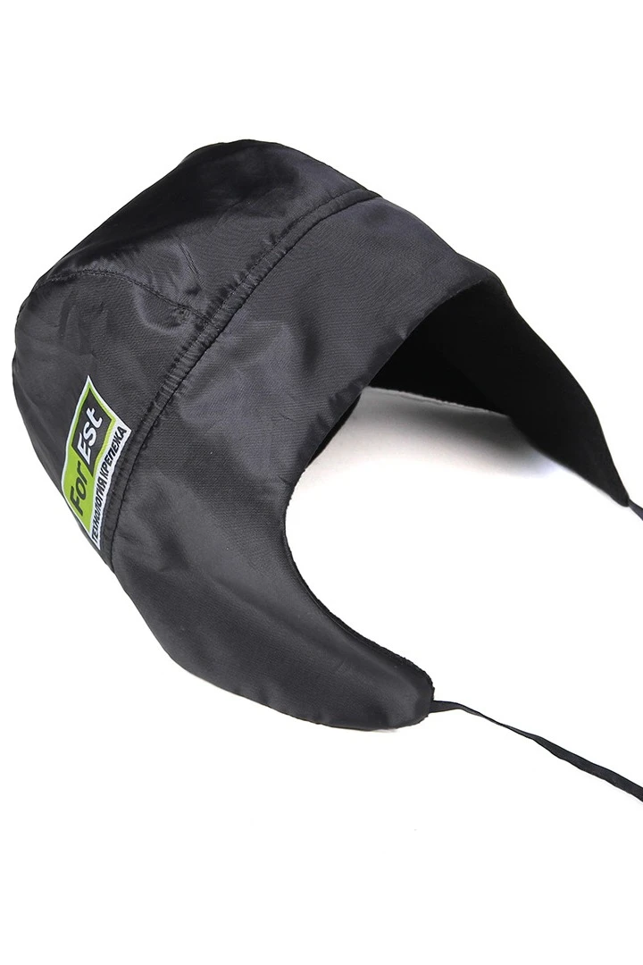 Шапка-ушанка Винтер на флисе взрослая, с полной запечаткой "Forest"#4