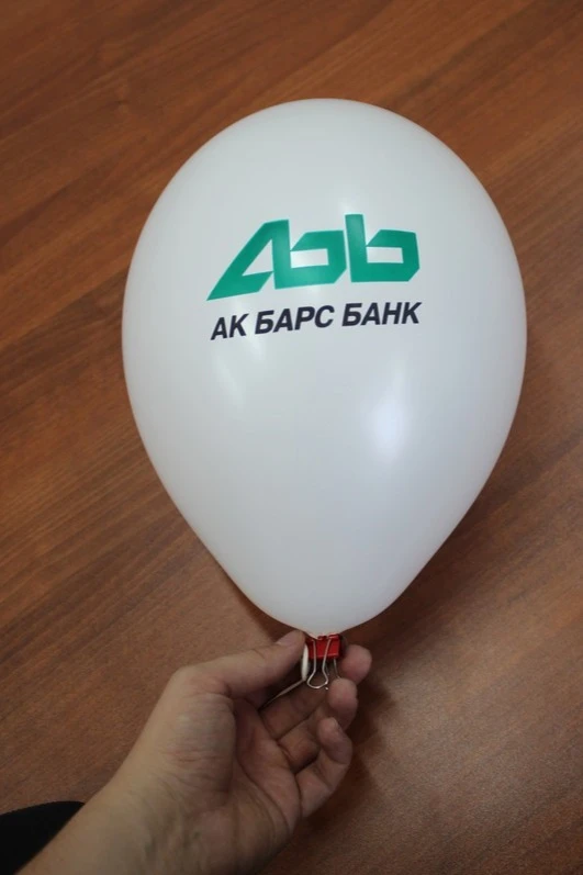 Воздушный шар В85 пастель с печатью#4 Воздушный шар В85 пастель с печатью#4