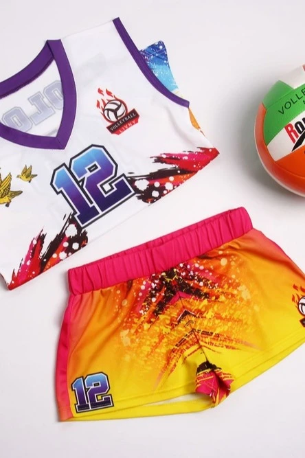 Волейбольная форма Изи женская с полной запечаткой "VOLLEYBALL LIVNY"#4