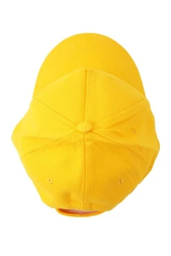 Купить бейсболку Велюр желтую