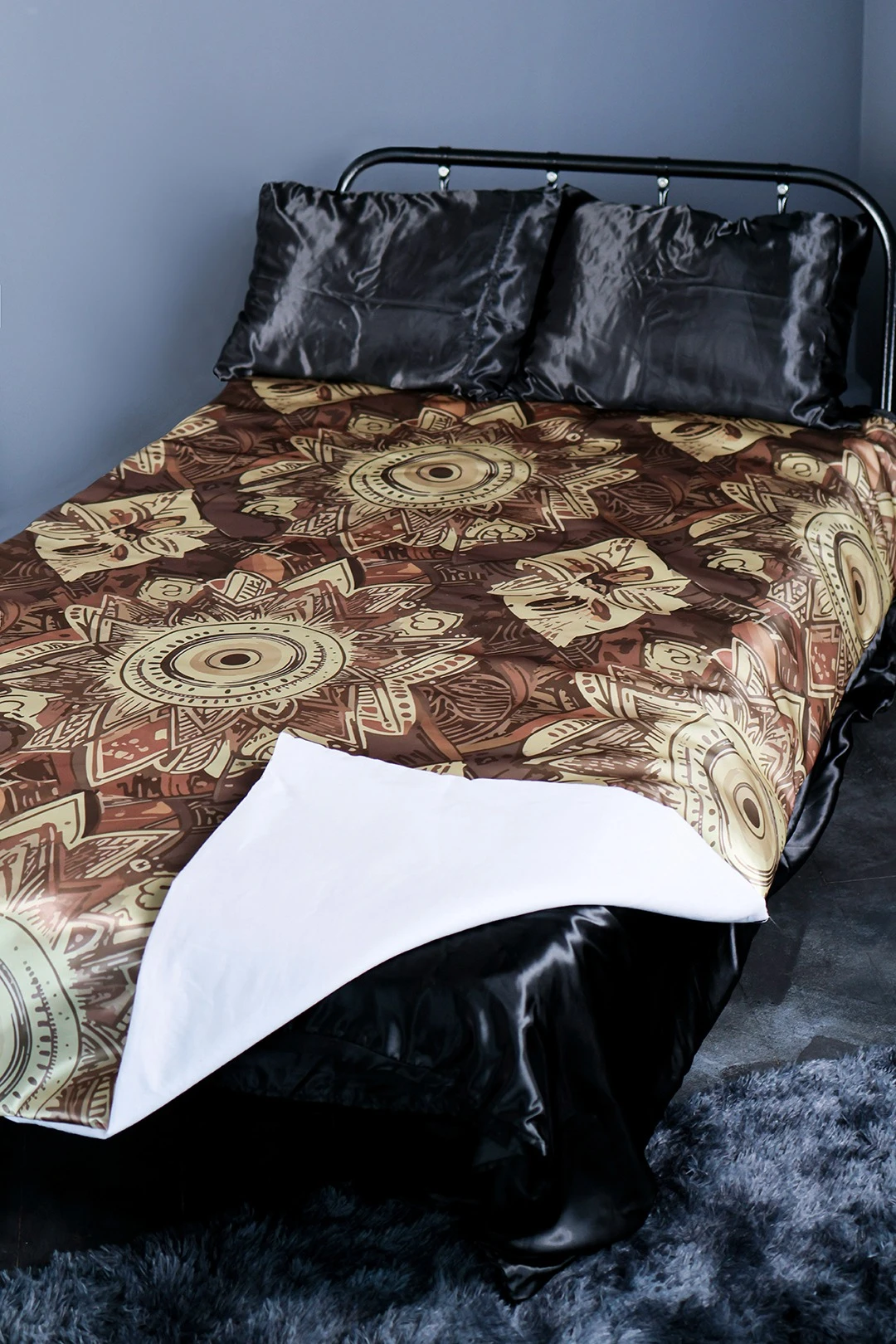 Купить покрывало 145х220 см с полной запечаткой "Vintage flower" Купить покрывало 145х220 см с полной запечаткой "Vintage flower"