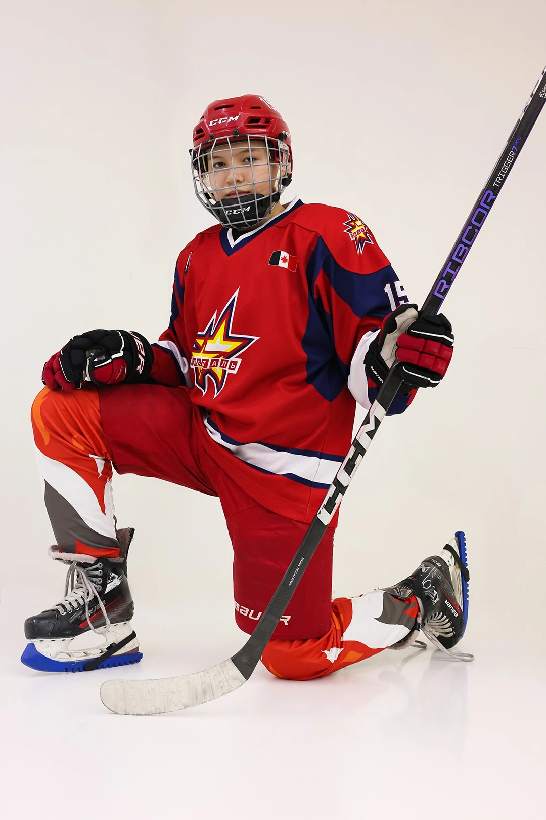 Гетры Лёд хоккейные взрослые с полной запечаткой#5