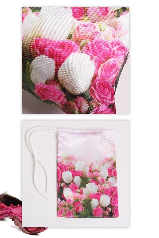 Купить Мешочек с полной запечаткой 10х15 см "Roses"