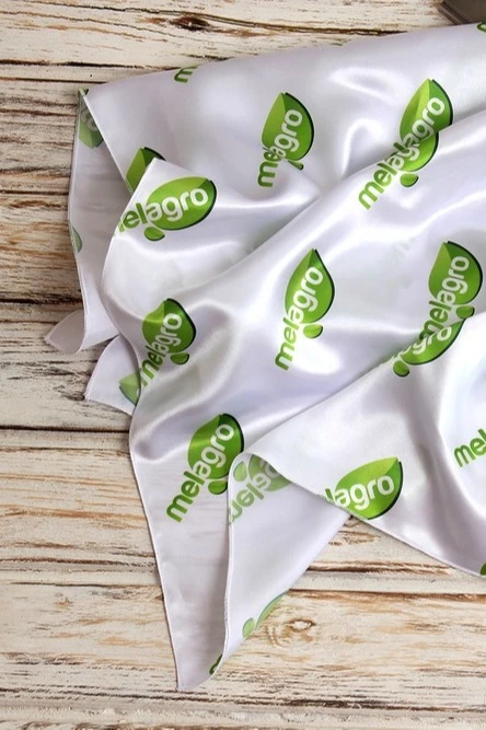 Платок Шанель 80х80 см, с полной запечаткой "Melegro"#4