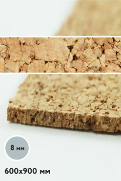 Купить пробку 900х600 мм 8 мм