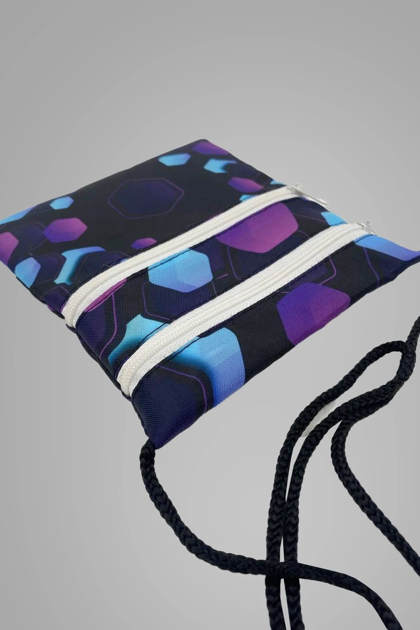 Нагрудный кошелек Делси 13х15 см, с полной запечаткой#1