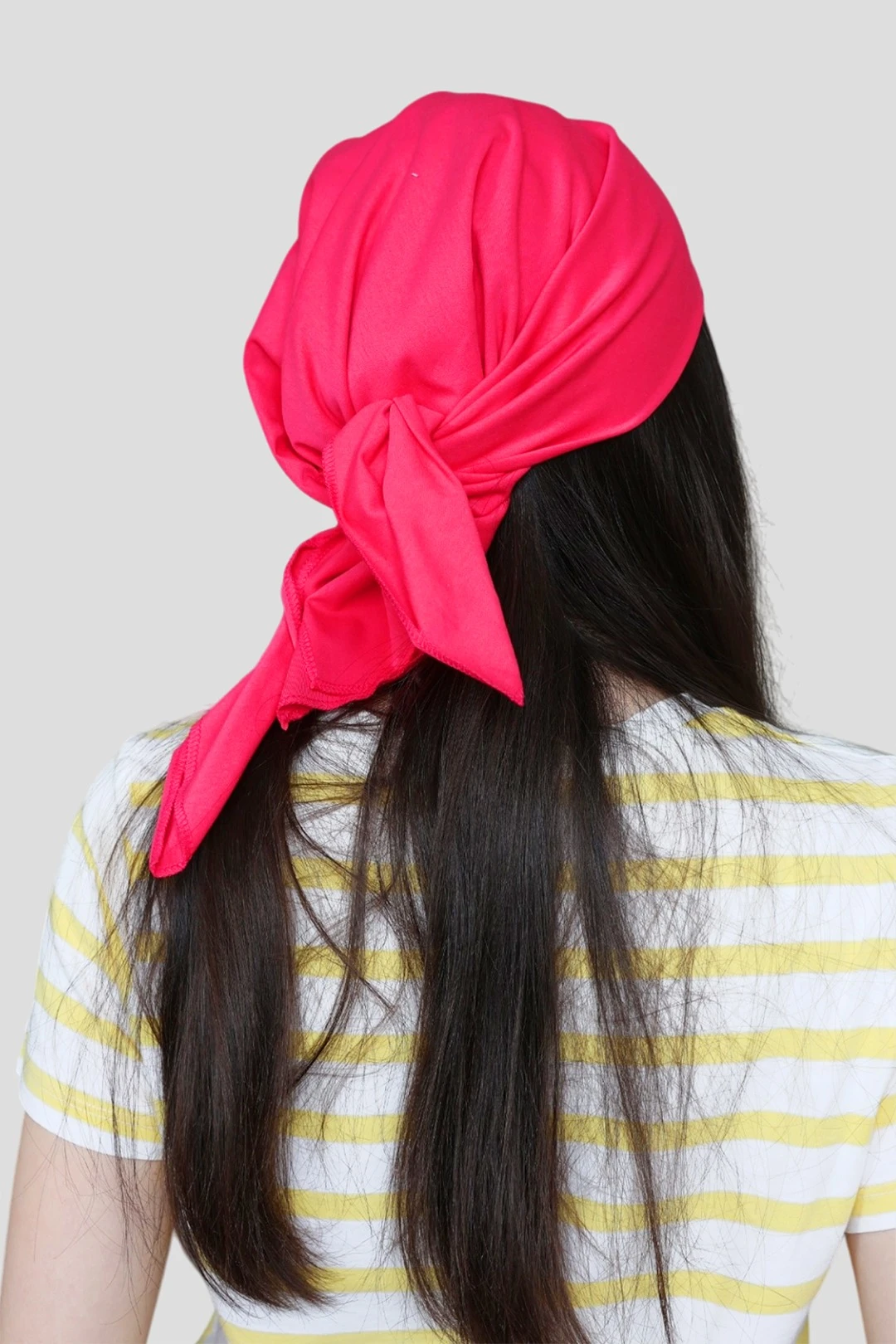 Бандана однотонная, хлопок 70х70 см#3