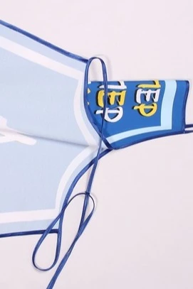 Фартук Аппетит Корнер с фигурным низом, с полной запечаткой "Mega Man"#2