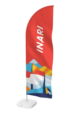 Купить флаг Парус 63х220 см шелк