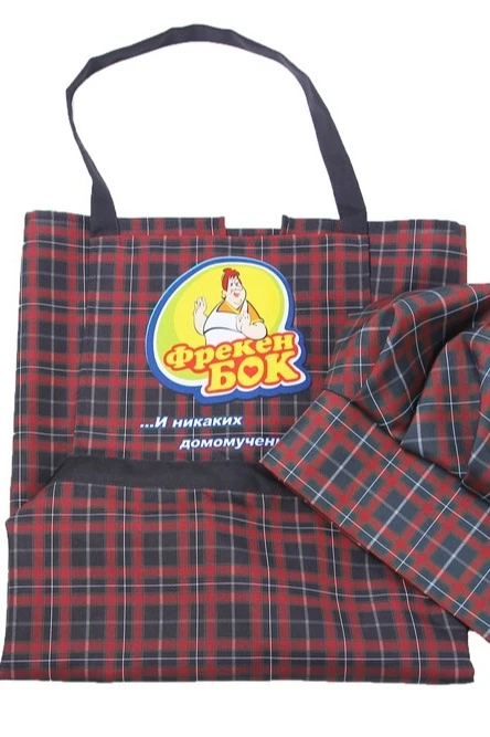 Фартук Эспрессо с полной запечаткой из габардина "Mrs. Bock"#5