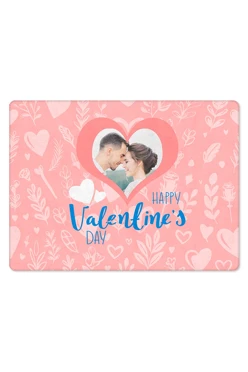 Купить плед Палитра флисовый 150х200 см, с принтом "Happy Valentine day"