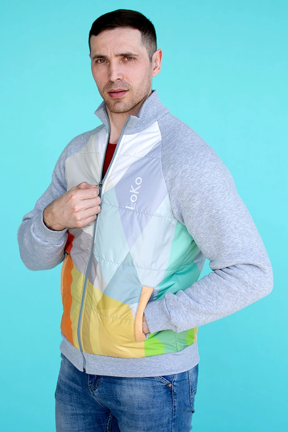 Толстовка Оскар из футера унисекс, с частичной запечаткой "Winner"#1