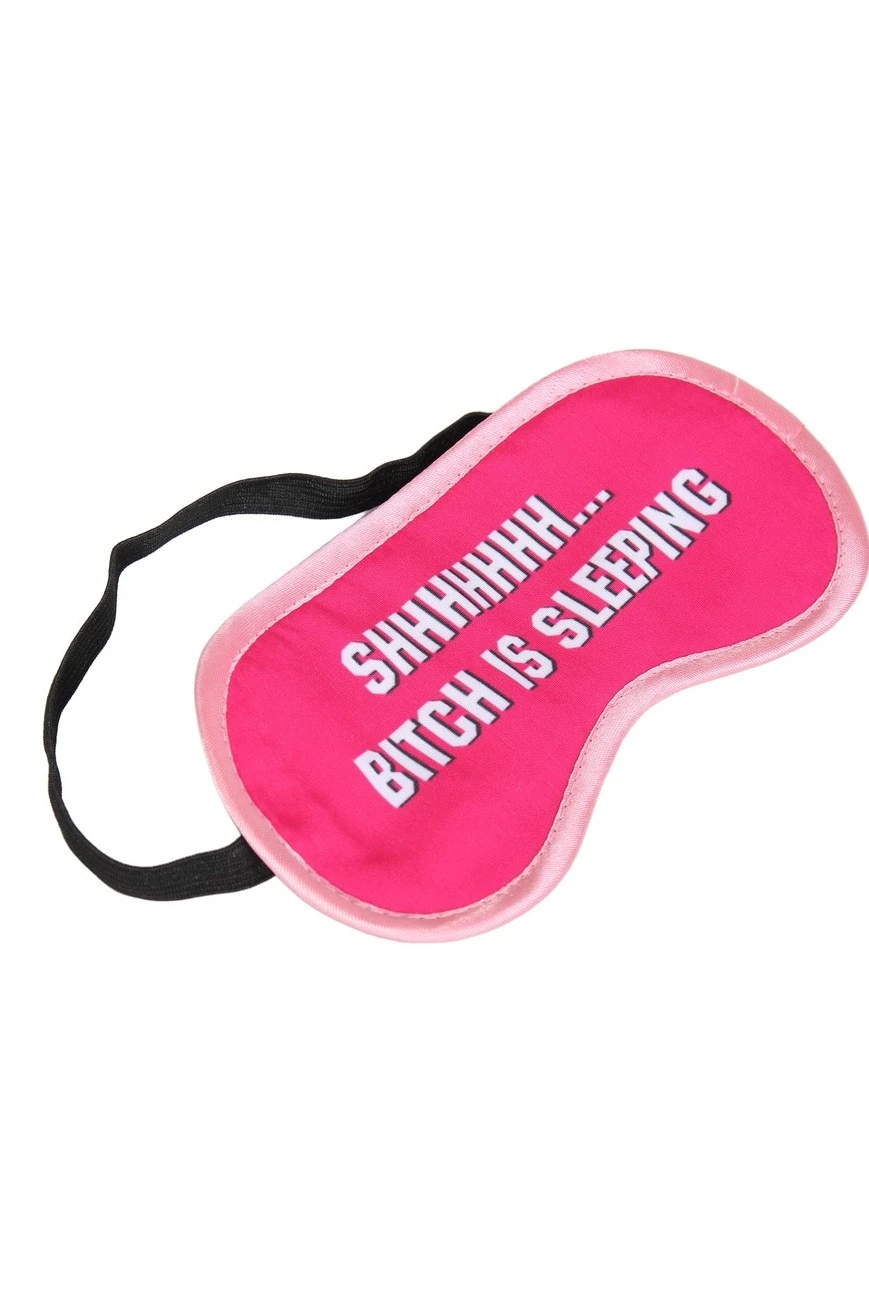 Купить маску для сна с принтом "Shhh Sleeping"