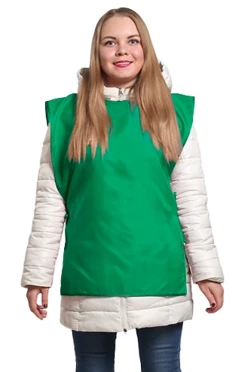 Купить накидку зеленую 50х70 см