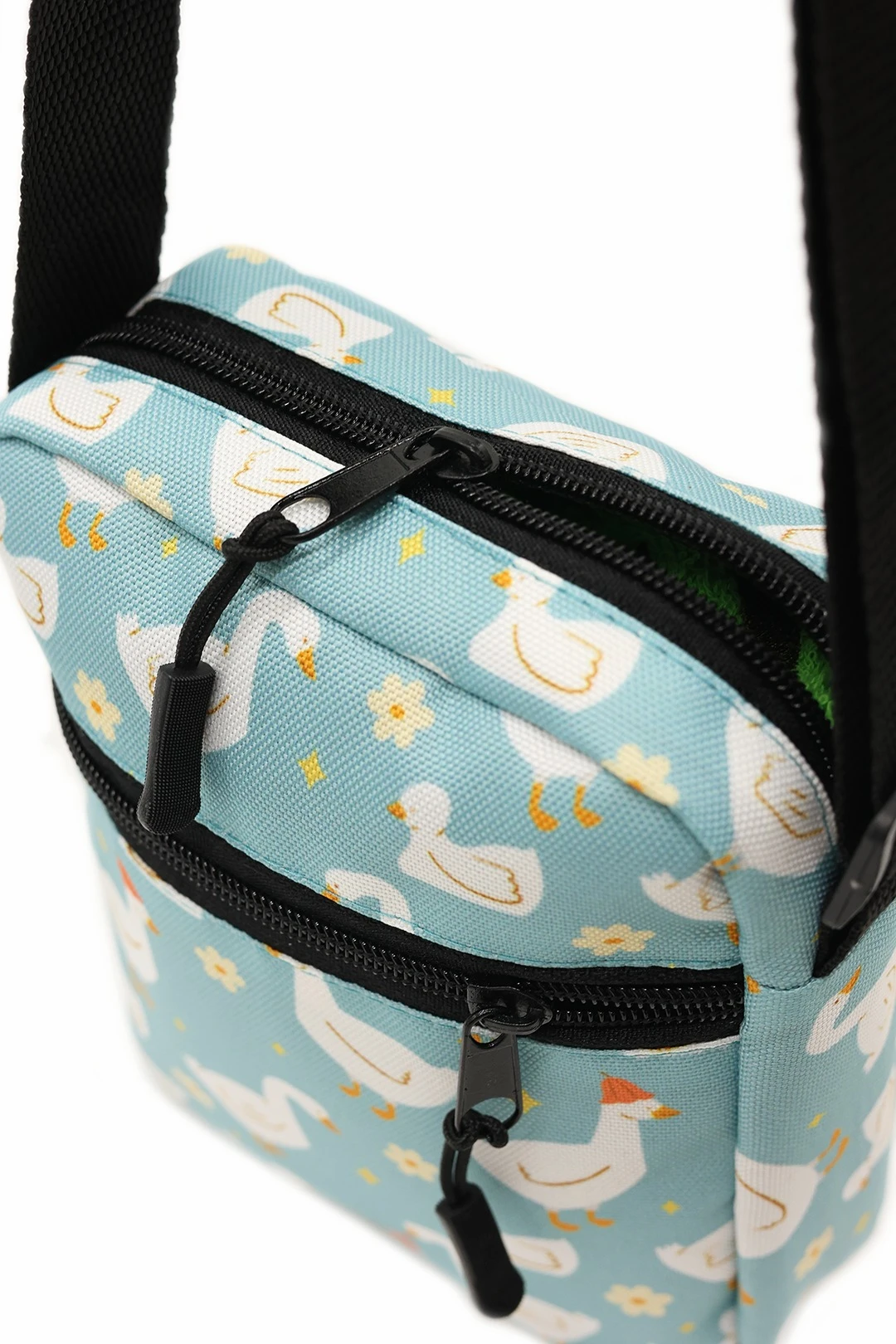 Сумка-мессенджер Ризе, с полной запечаткой "Fine goose"#3