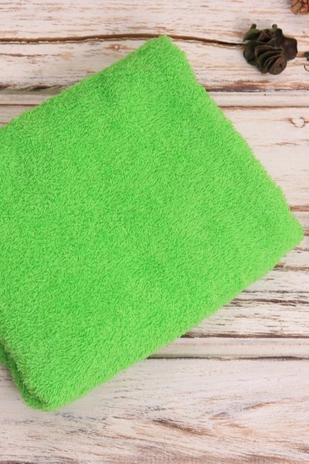 Купить полотенце махровое 40х70 см, салатовое