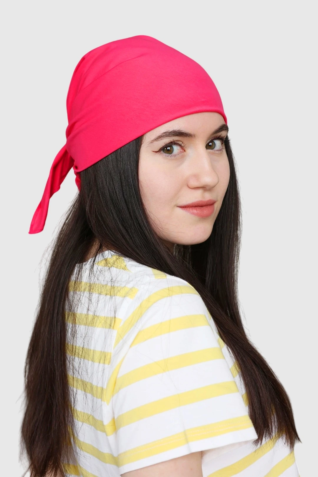 Бандана однотонная, хлопок 70х70 см#4