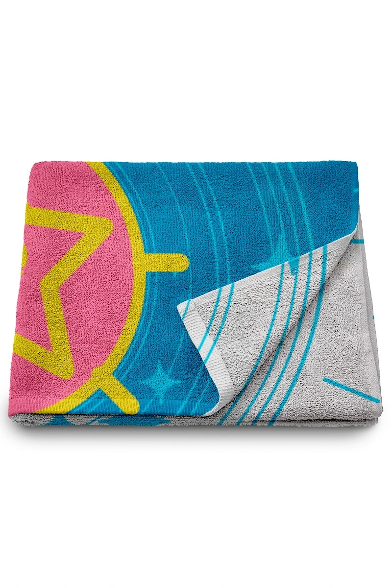 Купить полотенце махровое 50х90 cм с печатью (Ituma) "Love star"