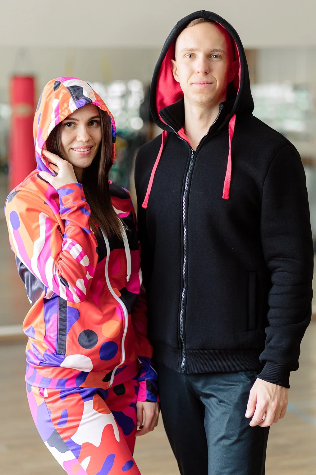 Балахон Ронни унисекс из футера с полной запечаткой "Mascot"#2