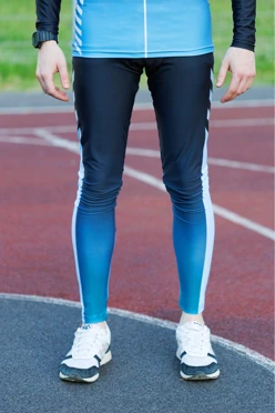 Тайтсы мужские с принтом "Nikas"