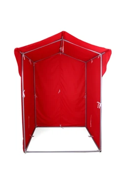 Палатка для промоакции и торговли однотонная  (с козырьком) 1,5х1,5 м#1