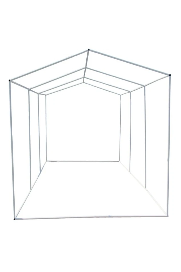 Купить конструкцию для палатки (без козырька) 2х6 м Купить конструкцию для палатки (без козырька) 2х6 м