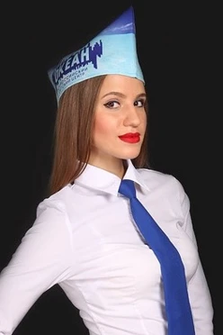 Пилотка Октябрь с полной запечаткой "Ocean"#1