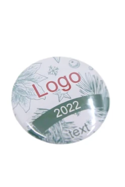 Купить Значок закатной "New Year 2022", d 44 мм