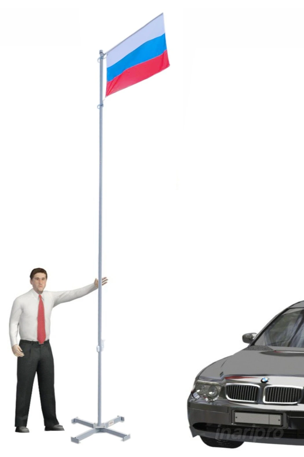 Флагшток Моби Патриот 4 м