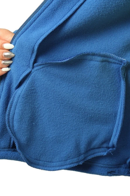 Толстовка Харисон флисовая без капюшона женская, однотонная "Runners"#6