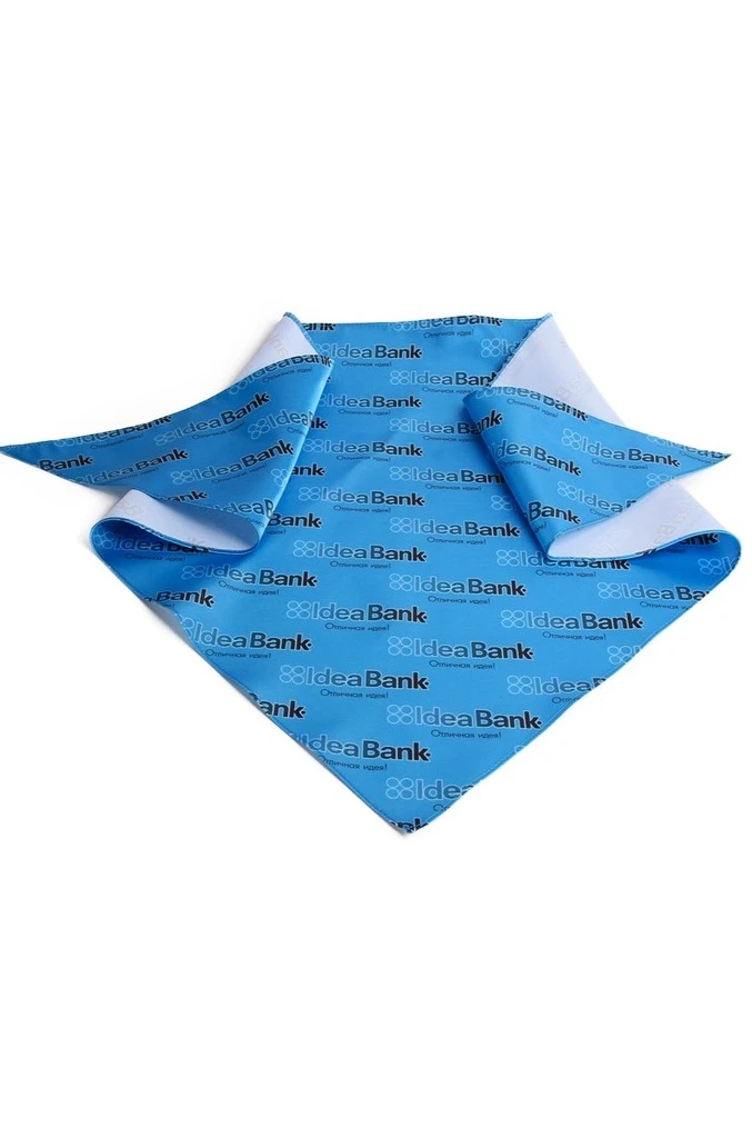 Косынка Шарлотта 70х70х100 см, с полной запечаткой "Idea Bank"#1