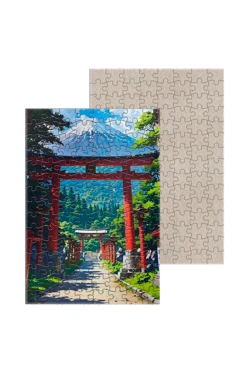 Купить пазл картонный А4 с принтом "Torii" Купить пазл картонный А4 с принтом "Torii"