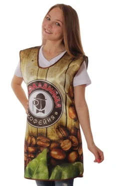 Купить накидку с полной запечаткой 54х82 см "Шоколадница"