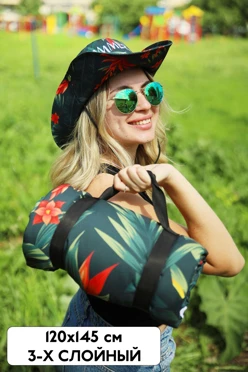 Купить плед Комфорт для пикника 120х145 см (двухслойный), с полной запечаткой