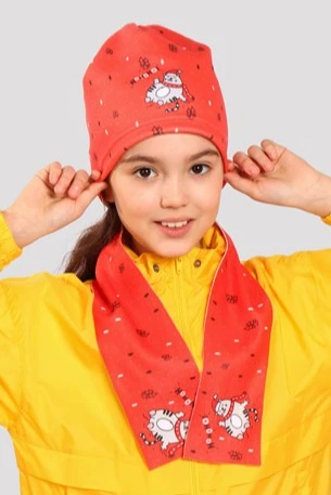 Купить шапку Лав флисовая детская (однослойная)