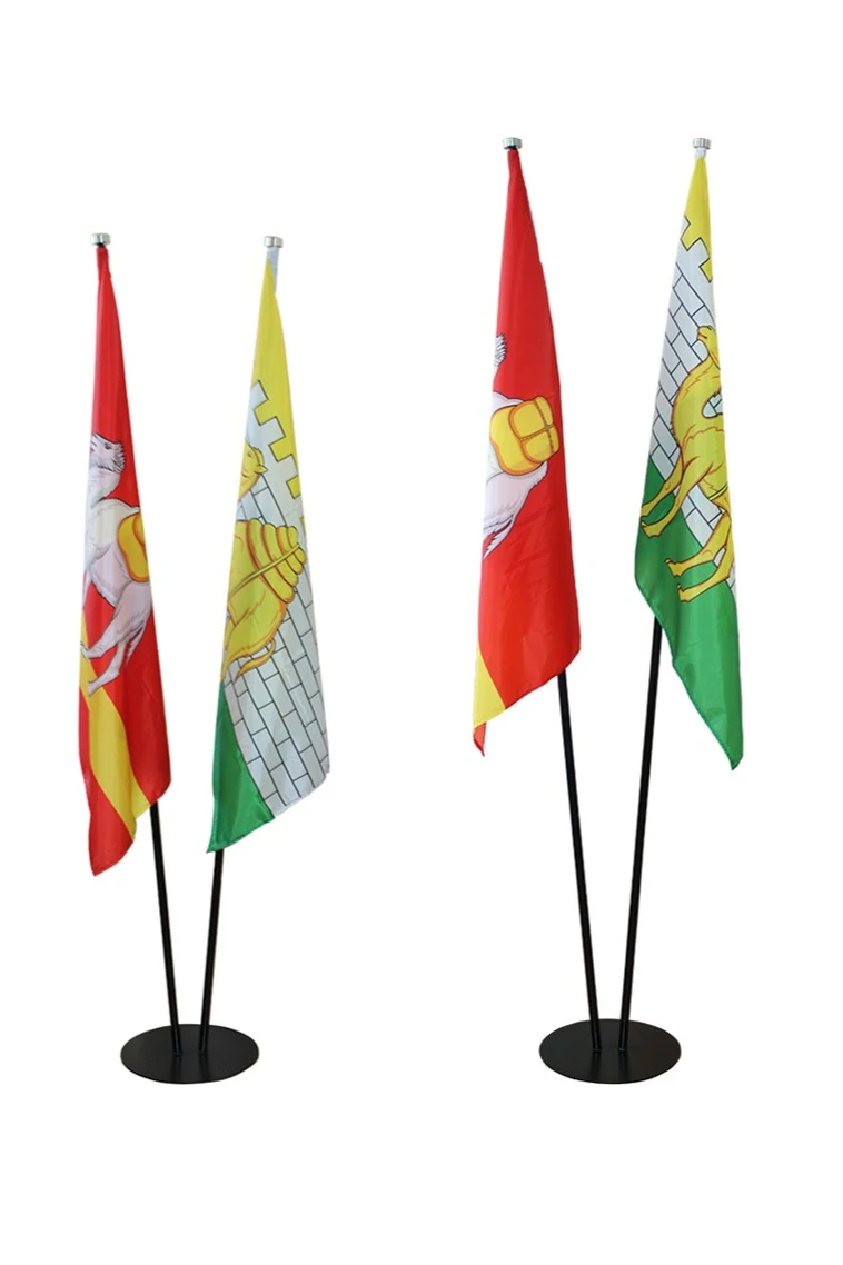 Купить подставку металлическую с основанием Диск 2 штока 2,25 м