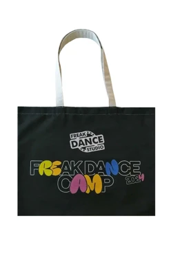 Купить сумку Эко Колор из двунитки 45х35 см, печать с одной стороны "Freak dance studio"