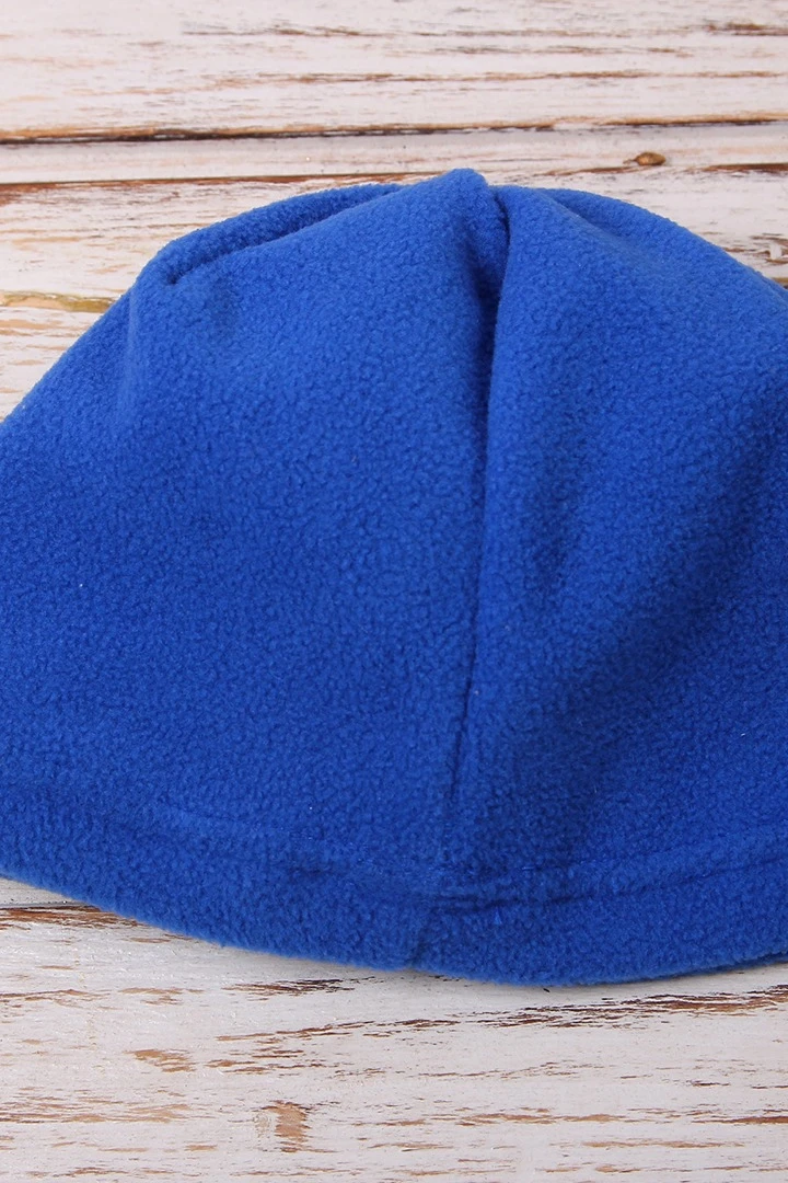 Шапка Вайт флисовая однослойная взрослая, однотонная "Pisces"#3