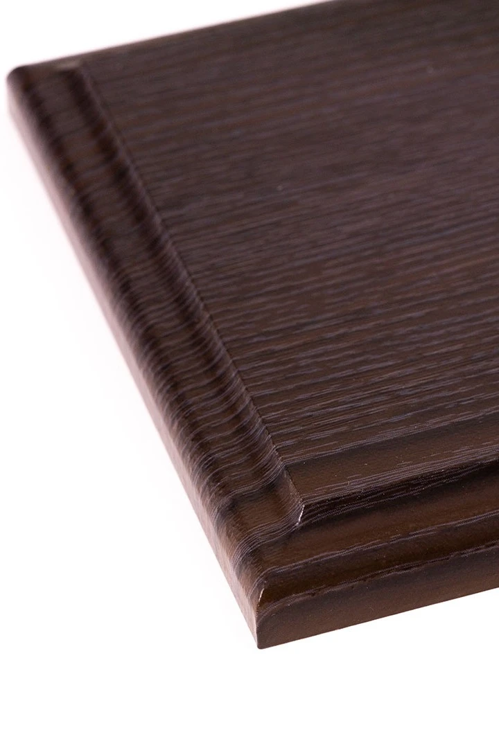 Плакетка 15х20 см без нанесения (профиль О), черное дерево#2