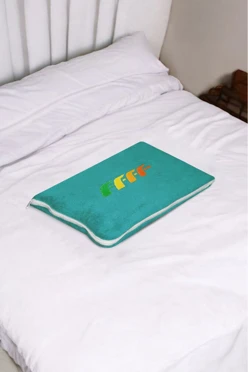 Купить голубой плед Трансформер флисовый 155х170 см "FFFF"