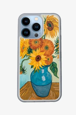 Купить чехол для iPhone 13 Pro с принтом "Sunflowers"