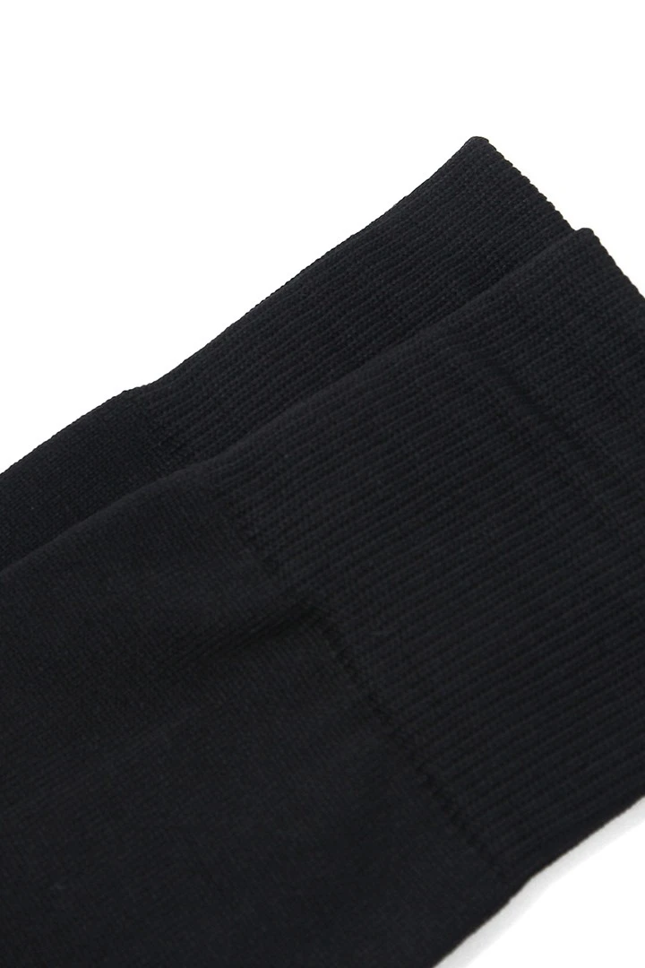 Гетры футбольные взрослые, однотонные чёрные#16